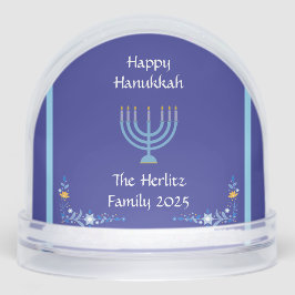 NOMBRE DE FOTO DEL Personalizar Blue HANUKKAH Meno