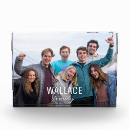 Nombre de foto familiar personalizado