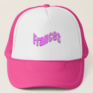 Nombre de Frances Mosaicos Rosados, Gorra de Camio