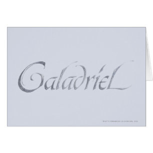 Nombre de Galadriel texturizado