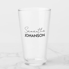 Nombre de guión de monograma | Femeninas Minimalis