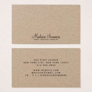 Nombre de guión simple Tarjetas de visualización d