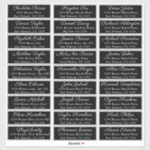 Nombre de invitado Dirección 27 Etiqueta de envío 