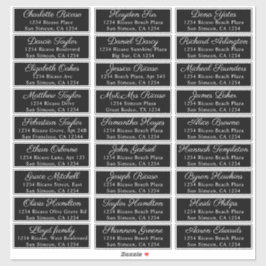 Nombre de invitado Dirección 27 Etiqueta de envío