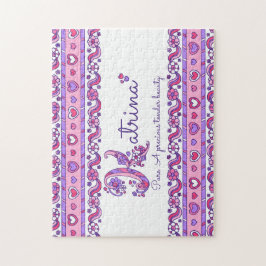 Nombre de Katrina que significa rompecabezas rosa 