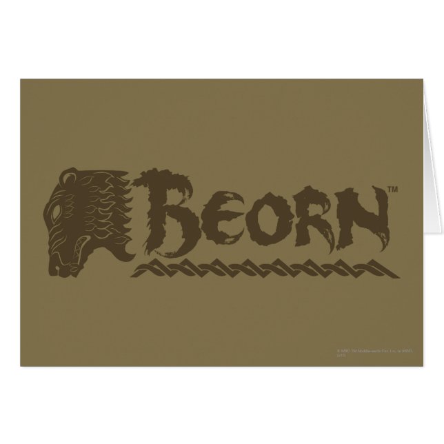 Nombre de la cabeza del oso BEORN™ (Anverso (Horizontal))