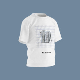 Nombre de la camiseta con el nombre del delineador