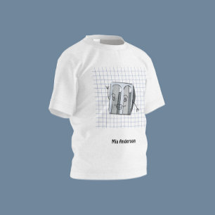 Nombre de la camiseta con el nombre del delineador