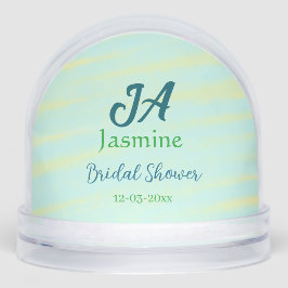 nombre de la ducha de la novia acuarela pastel azu