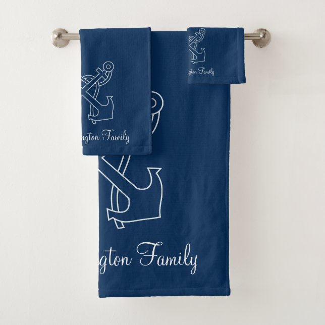 Nombre de la familia azul de la Marina de los Anch (In situ)