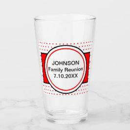 Nombre de la familia Reunion Red Polka Dots