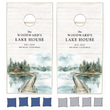 Nombre de la familia Rustic Lake House