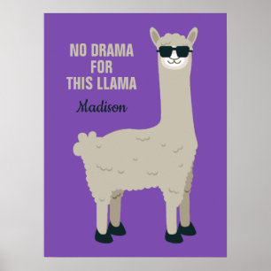 Nombre de la llama fresca, texto y posters de