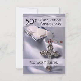 Nombre de la tarjeta de oración 50º aniversario de