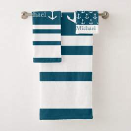 Nombre De Las Bandas Azul Y Blanca Náuticas Anclas