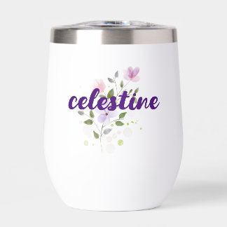 Nombre de las flores del país color de agua púrpur