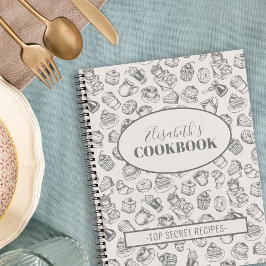 Nombre de libro de cocina antiguo diario de receta