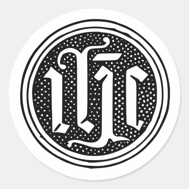 Nombre de los Pegatinas Jesús "IHS" (Anverso)