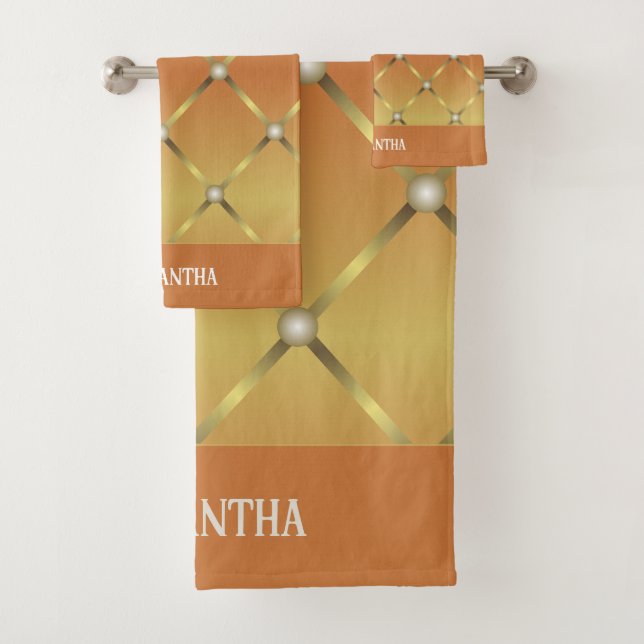 Nombre de malla geométrica del Naranja dorado de c (In situ)