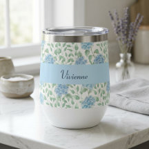 Nombre de monograma de acuarela de flor silvestre 