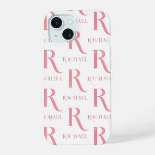 Nombre de monograma personalizado minimalista eleg
