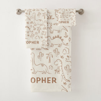 Nombre de niño dinosaurios Dino Lindo Selva Boho B