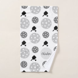 Nombre de niños Monograma de la pelota de albarda 