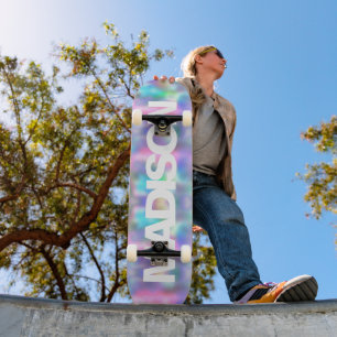 Nombre de patineta holográfica personalizada Arcoí