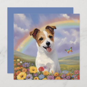 Nombre de perro Personalizado arcoiris de Jack Rus