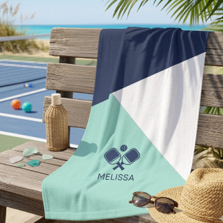 Nombre de pickleball de verano costero menta marin