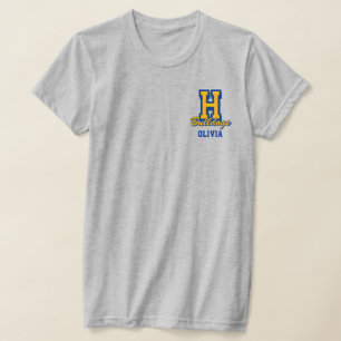 Nombre de Porrista Personalizado, Camiseta de Porr
