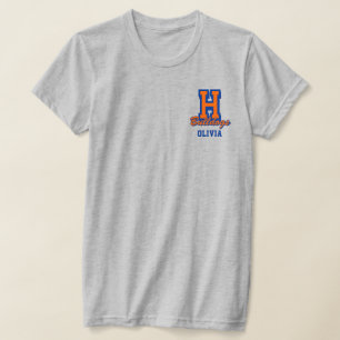 Nombre de Porrista Personalizado, Camiseta de Porr
