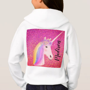 Nombre de Purpurina rosa de la fantasía arcoiris 