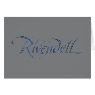 Nombre de Rivendell texturizado