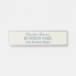 Nombre de tamaño estándar Placa Artesanía Artista 