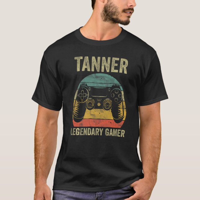 Nombre de Tanner de Camisa de Jugador Legendario P (Anverso)