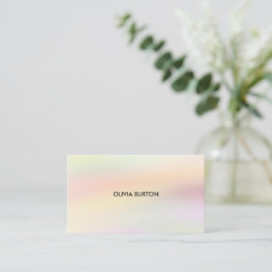 Nombre de tarjeta de visita estilo minimalista.