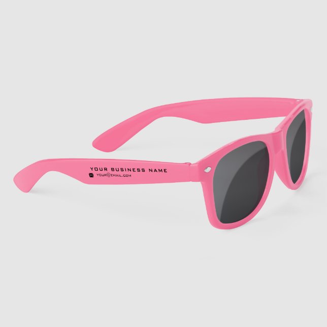 Nombre de texto de gafas de sol promocionales de n (Derecha)