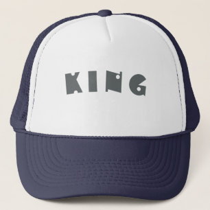 Nombre de texto personalizado King Gorras Caps Cam