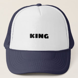 Nombre de texto personalizado King Gorras Caps Cam