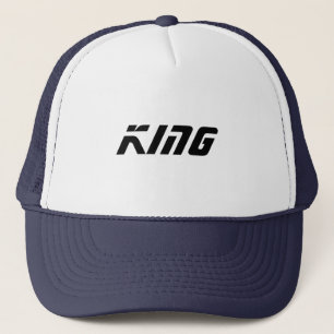 Nombre de texto personalizado King Gorras Caps Cam