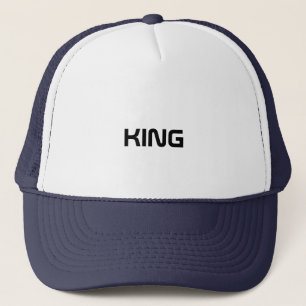 Nombre de texto personalizado King Gorras Caps Cam