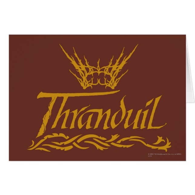 Nombre de Thranduil (Anverso (Horizontal))