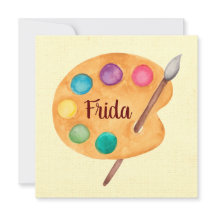 NOMBRE del artista personalizado - Tarjeta de prof