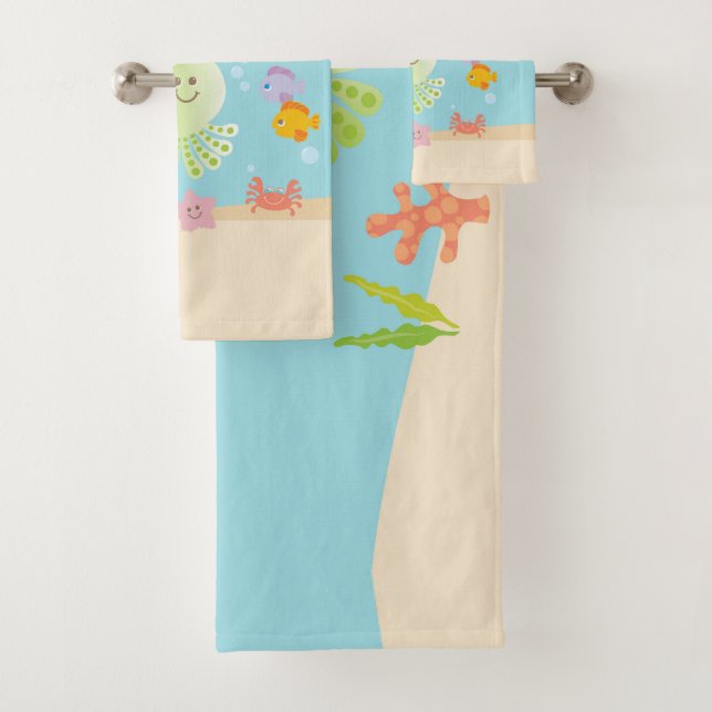 Nombre del baño de Cute Under the Sea (In situ)