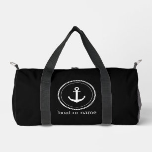 Nombre del barco Brújula Ancla Laurel Marina Bolsa