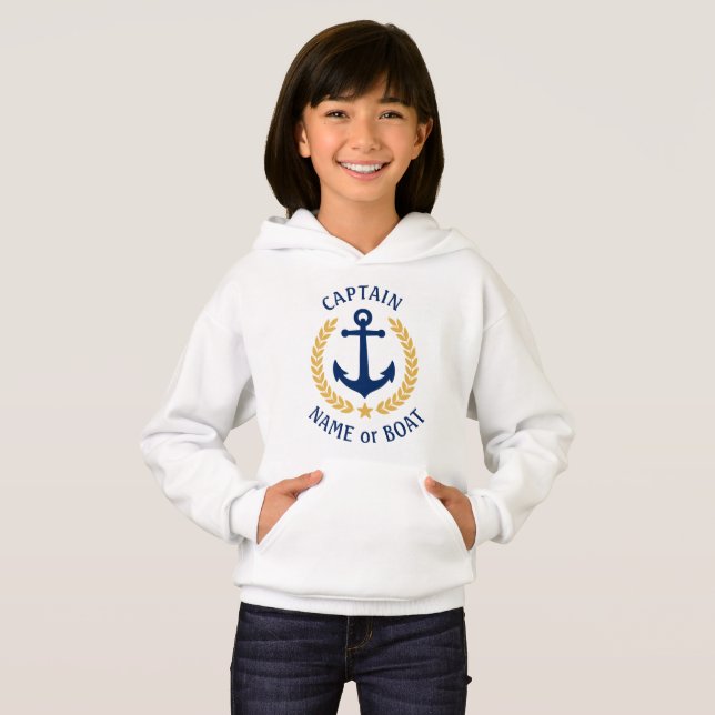 Nombre del barco de bandera Capitán Chicas del Lau (Anverso completo)