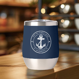 Nombre del barco del ancla azul de la Marina Náuti