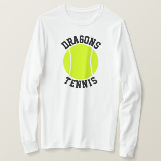 Nombre del equipo personalizado o camisetas de ten