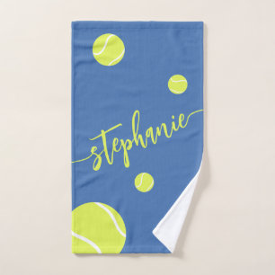 Nombre del guión de las bolas de tenis Azul person